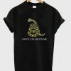 don't cough on me t-shirt