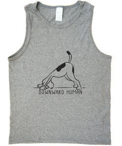 downward human tank top