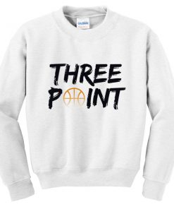 three point sweatshirt