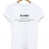 kensho t-shirt