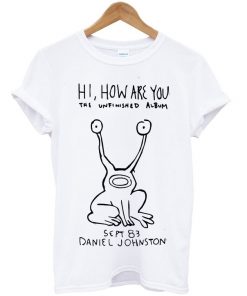 the unfinished album daniel johnston t-shirt