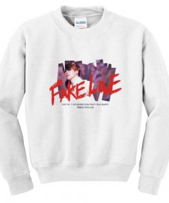 fake love sweatshirt