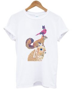 animal friends t-shirt