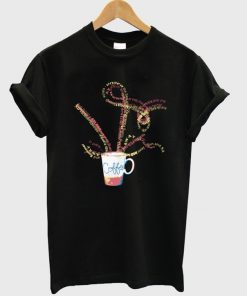 hot coffee t-shirt