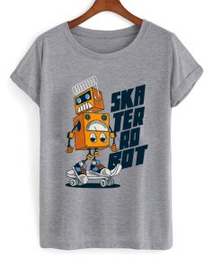 skater robot t-shirt