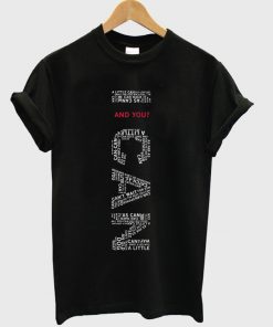 i and you t-shirt