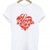 love will heal t-shirt