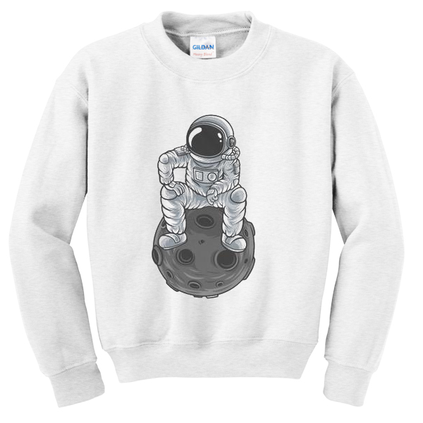 astronauts master of the moon sweatshirt