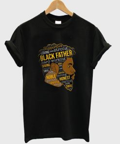 black father t-shirt