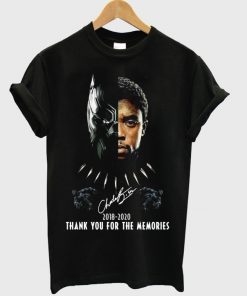 black panther thank you for the memories t-shirt