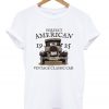 ferfect american vintage classis car t-shirt
