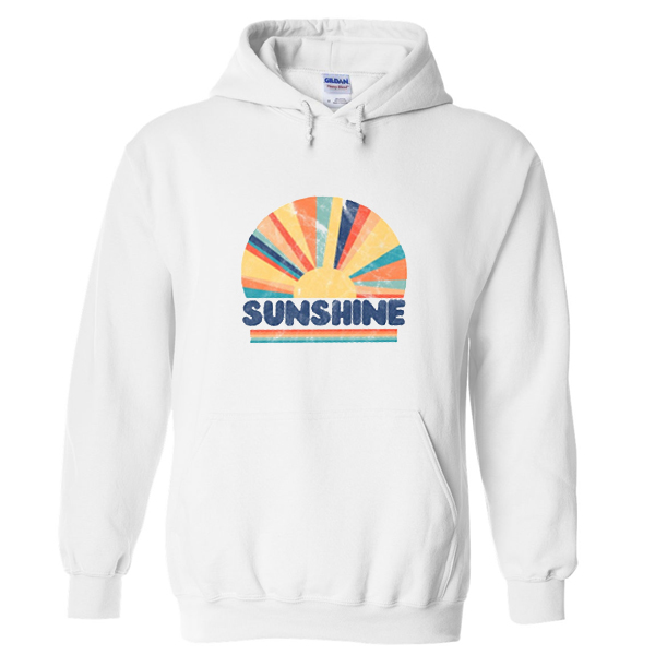 retro sunshine hoodie