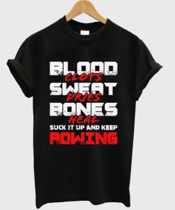 blood sweat bones t-shirt