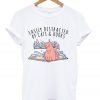 easily distracted by cats and books -shirt