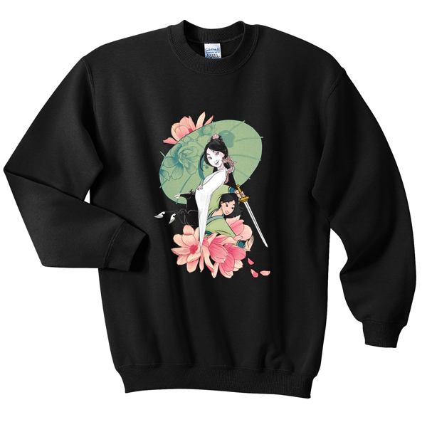 mulan magnolia sweatshirt