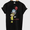 IT and morty t-shirt