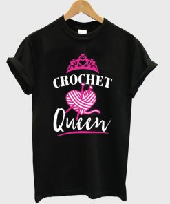 crochet queen t-shirt