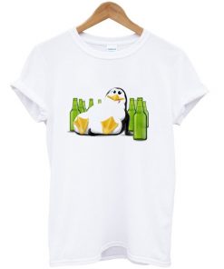 drunk pinguin t-shirt