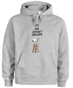 its all about snoopy hoodie