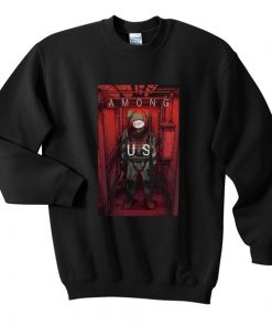 among us red sweatshirt