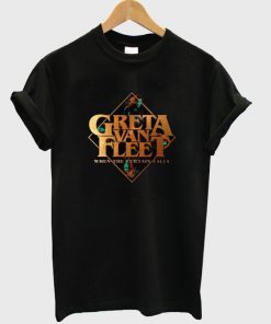 greta van fleet t-shirt