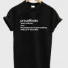 procaffinate t-shirt