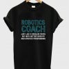 robotics coach t-shirt