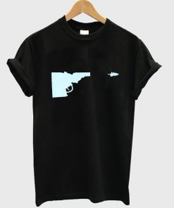 idaho tree gun t-shirt