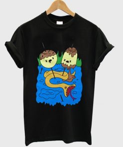 snake vs cake t-shirt