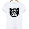 crazy cat lady t-shirt