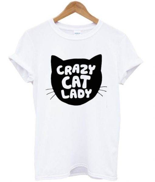 crazy cat lady t-shirt