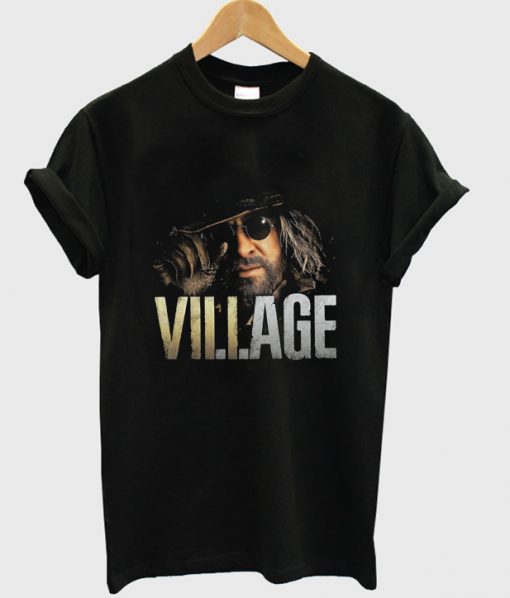 resident evil 8 village karl t-shirt