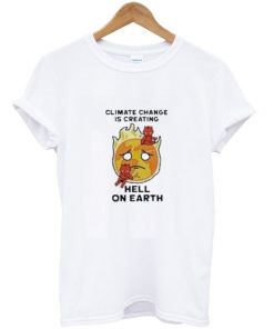 Calcifer Hell On Heart Shirt