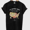 US NAtional Patks T-shirt