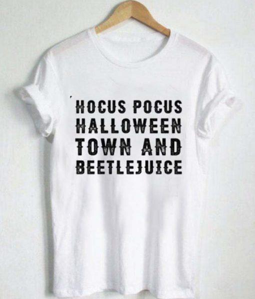 hocus pocus halloween town and beetlejuice T Shirt