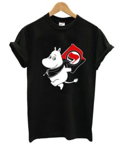 Antifa Moomin Anti-Fascist T-shirt