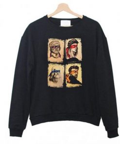 Donatello Raphael Leonardo Michelangelo Sweatshirt