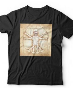 Vitruvian Bender T-shirt