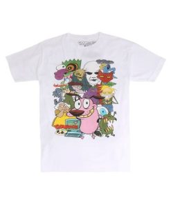 Courage The Cowardly Dog Characters T-Shirt