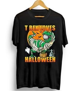 T-Rex Loves Halloween T-Shirt