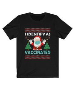 Christmas vaccinated tshirt