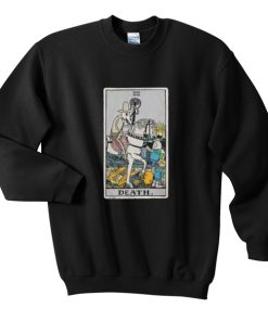 Death Tarot Cards Sweatshirt