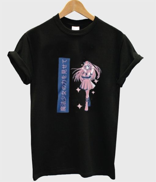 Japan Anime Manga Girl T shirt