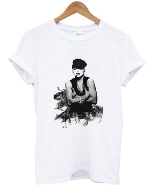 Madonna Smoking T Shirt