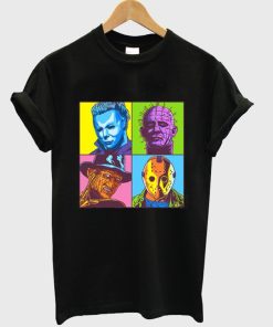 Scary Pop Horror Movie Mash Up T-Shirt