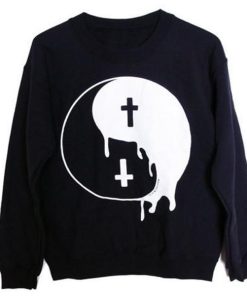 Yin Yang Cross Sweatshirt