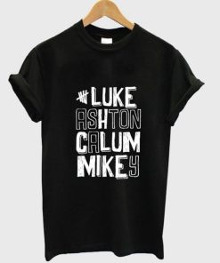 # luke anshton calum mikey T shirt