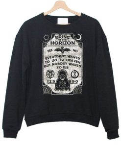 Bring Me The Horizon Lyrics Sweatshirt