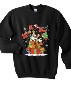 HO HO HO Goofy Christmas Sweatshirt