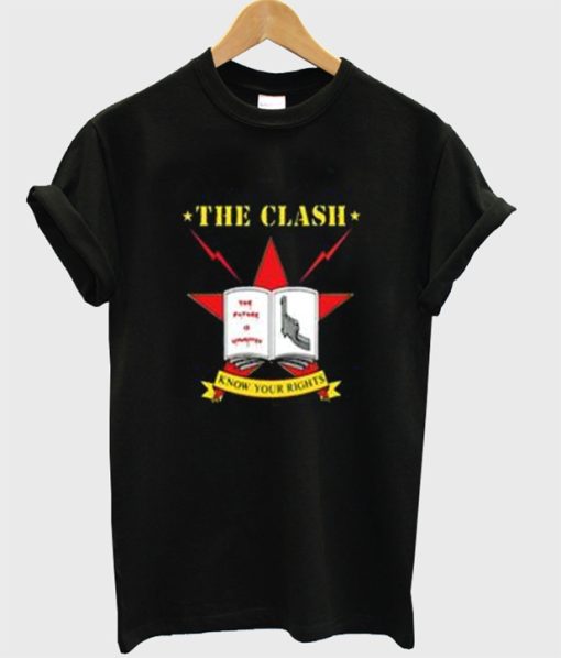 The Clash Know Your Rights T Shirt